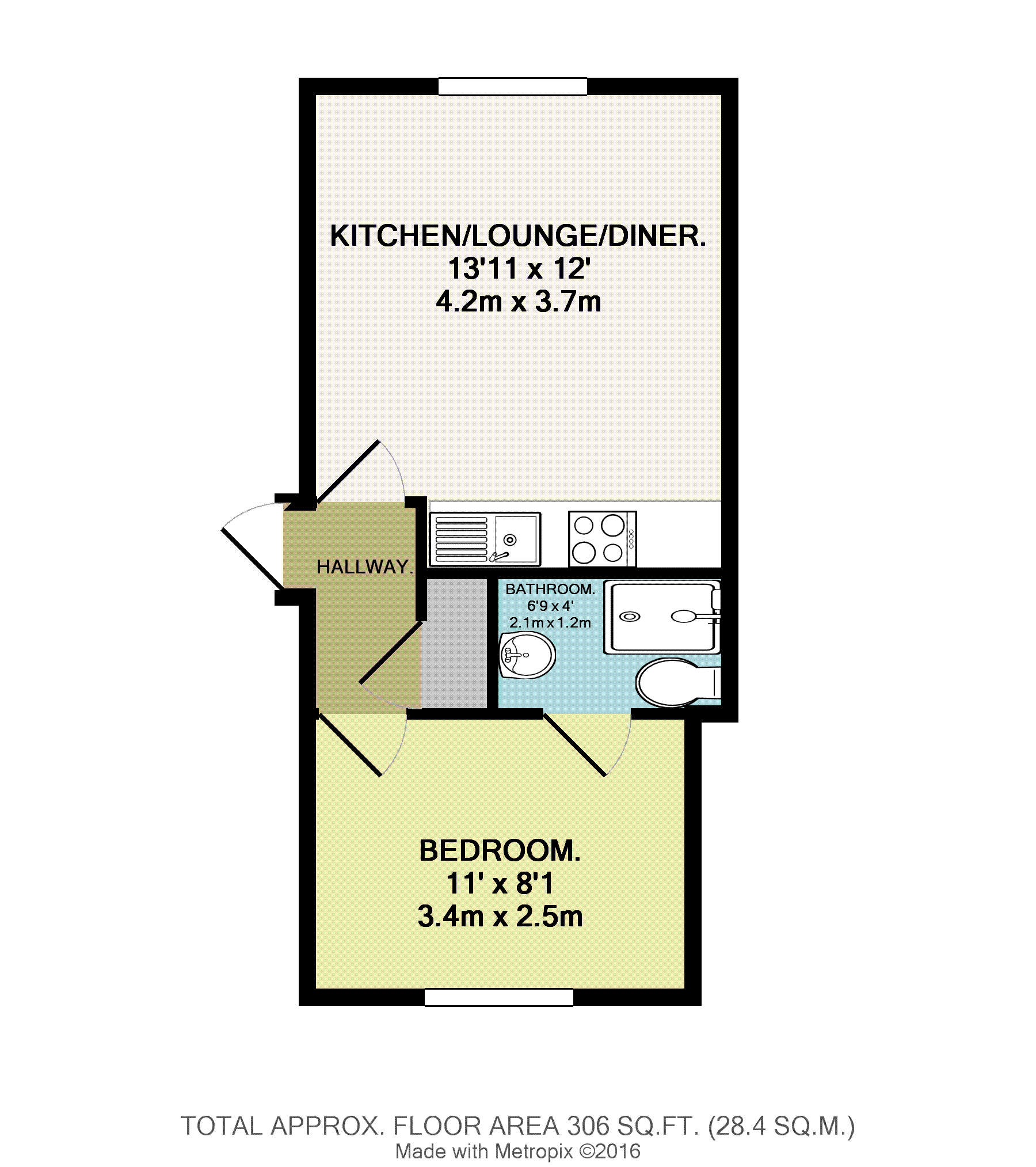 1 Bedrooms Flat to rent in North Street, Bedminster, Bristol BS3