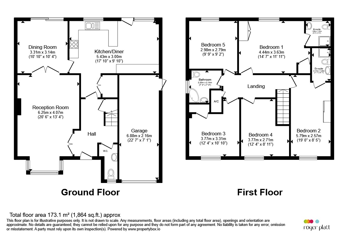 45, Skelmerdale Way, Reading floorplan