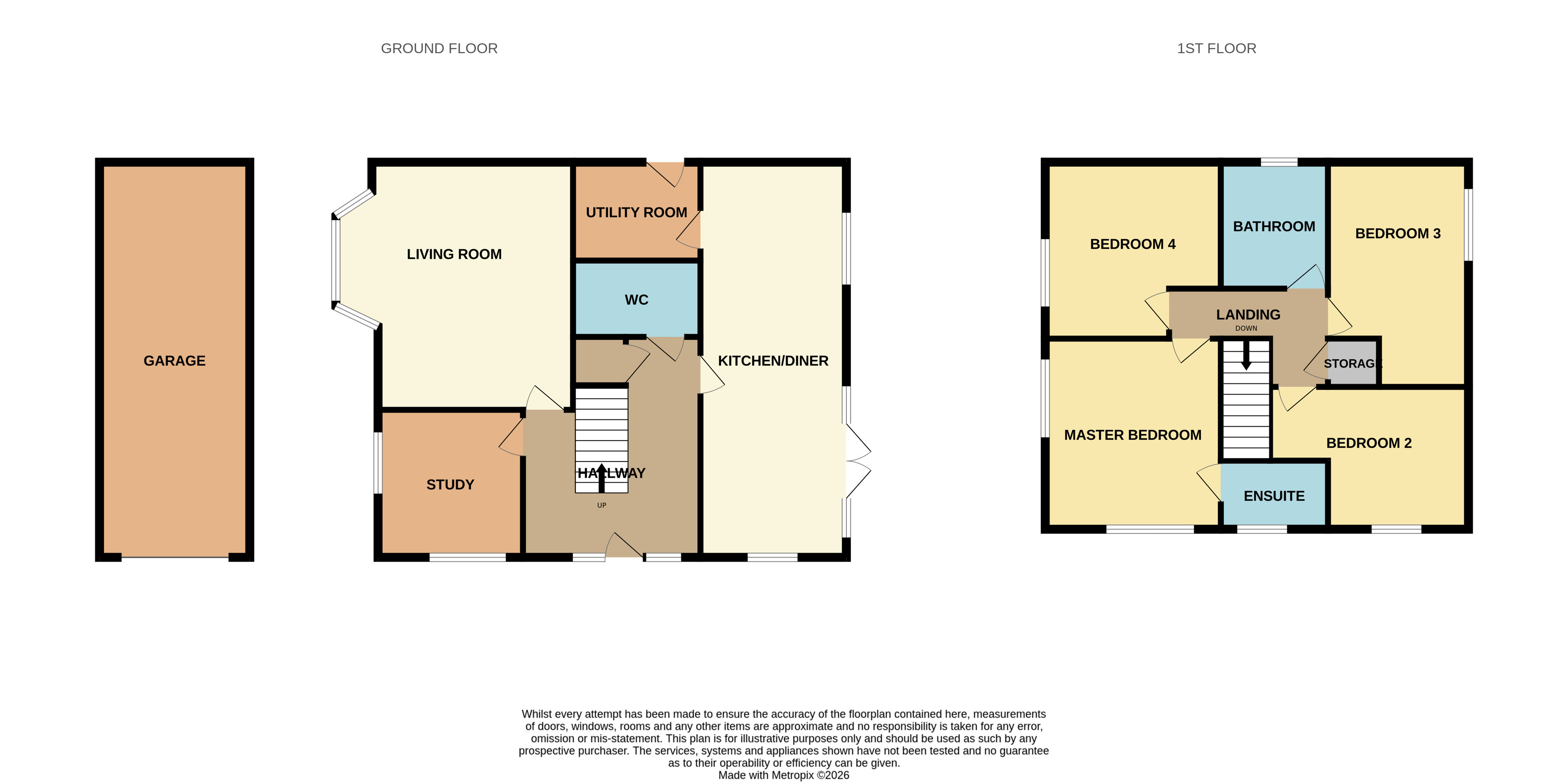 12, Bridgwood Road, Lichfield floorplan