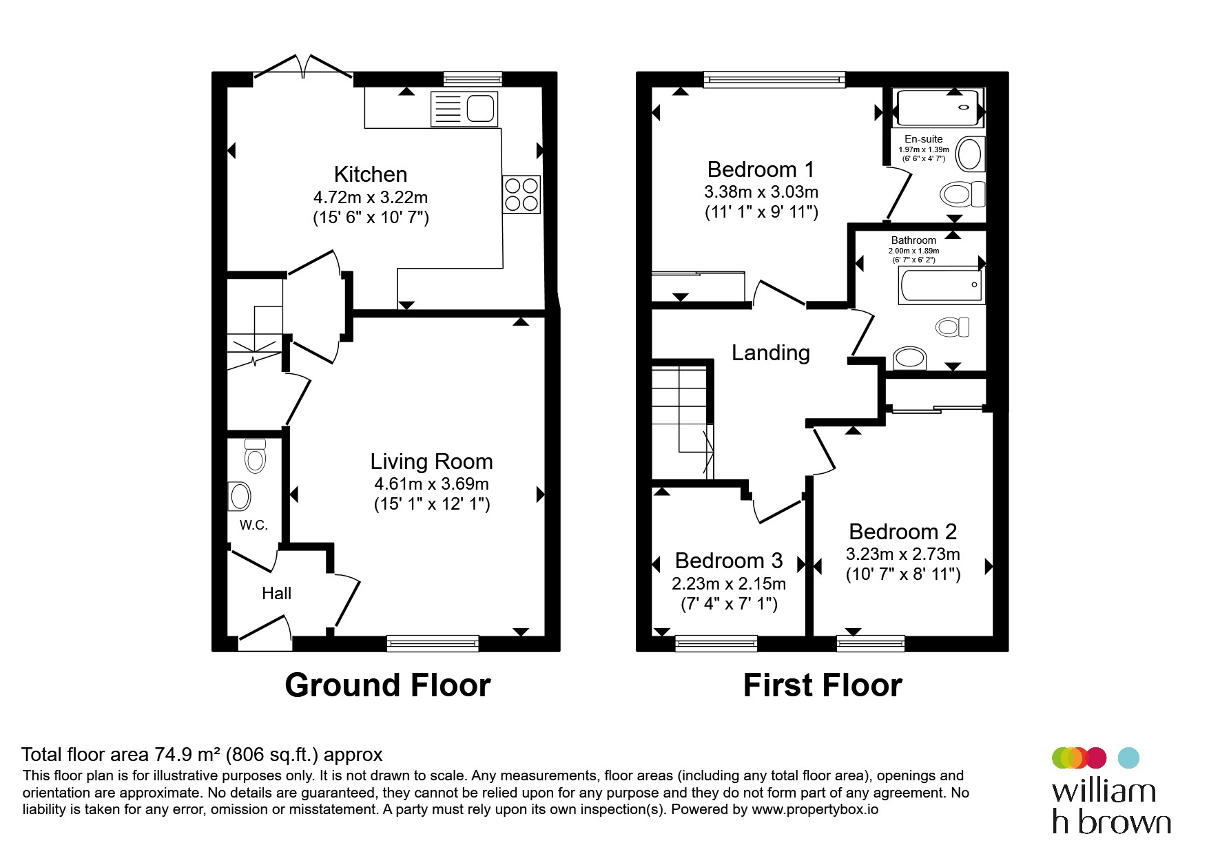 Whistlefields Close, Northampton floorplan
