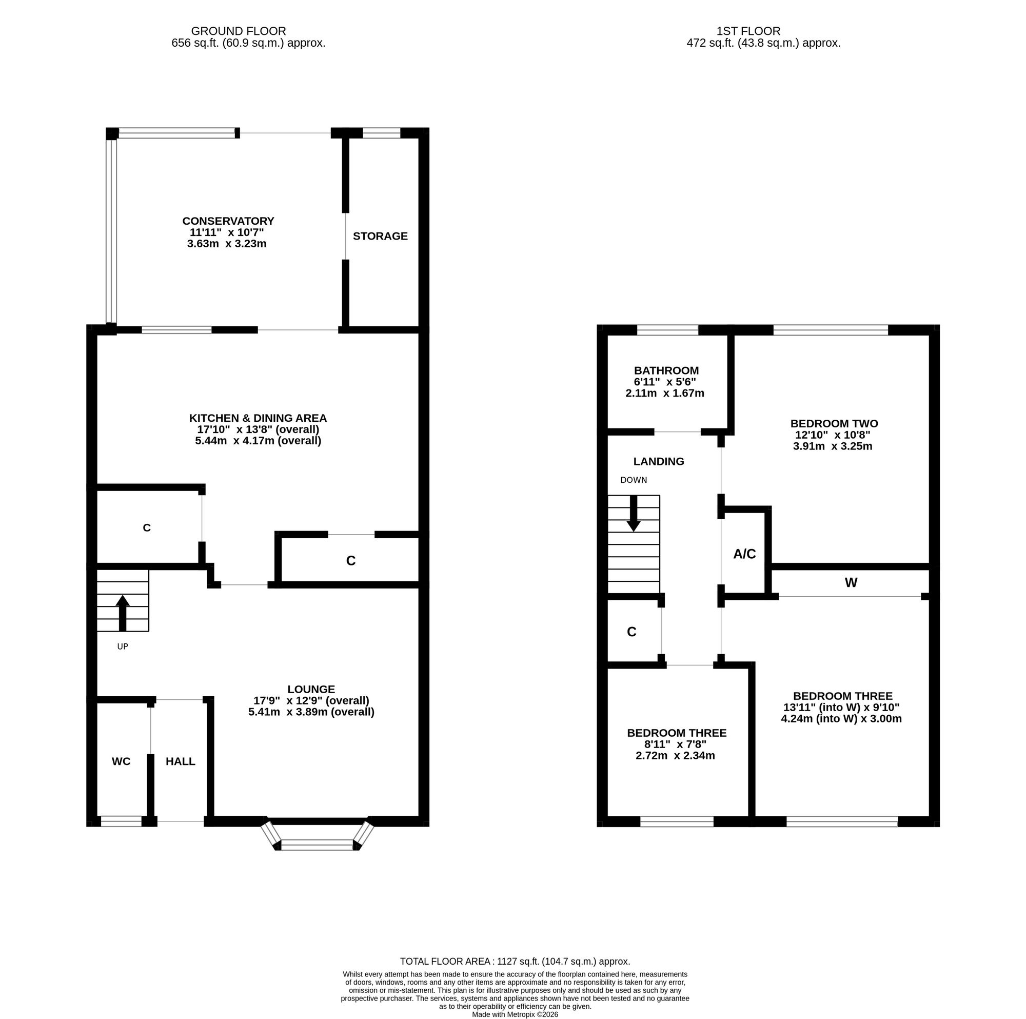 59 Wilverley Place, Southampton floorplan