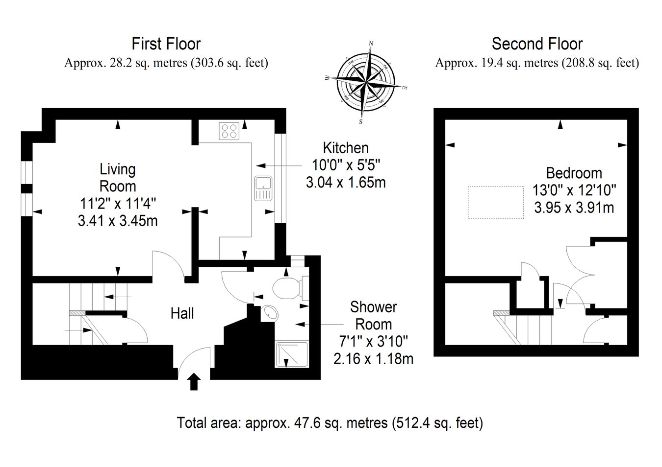 31a, South Street, St Andrews floorplan