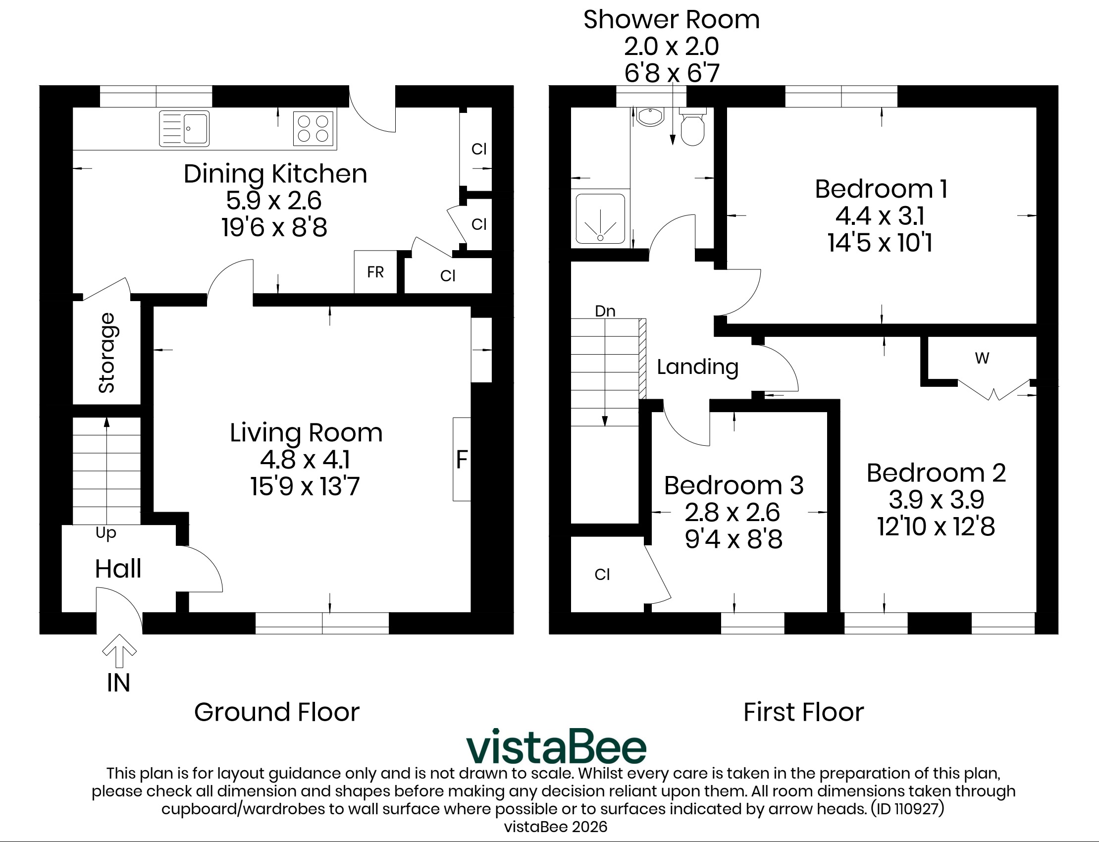 3, Camsdale Avenue, Shotts floorplan