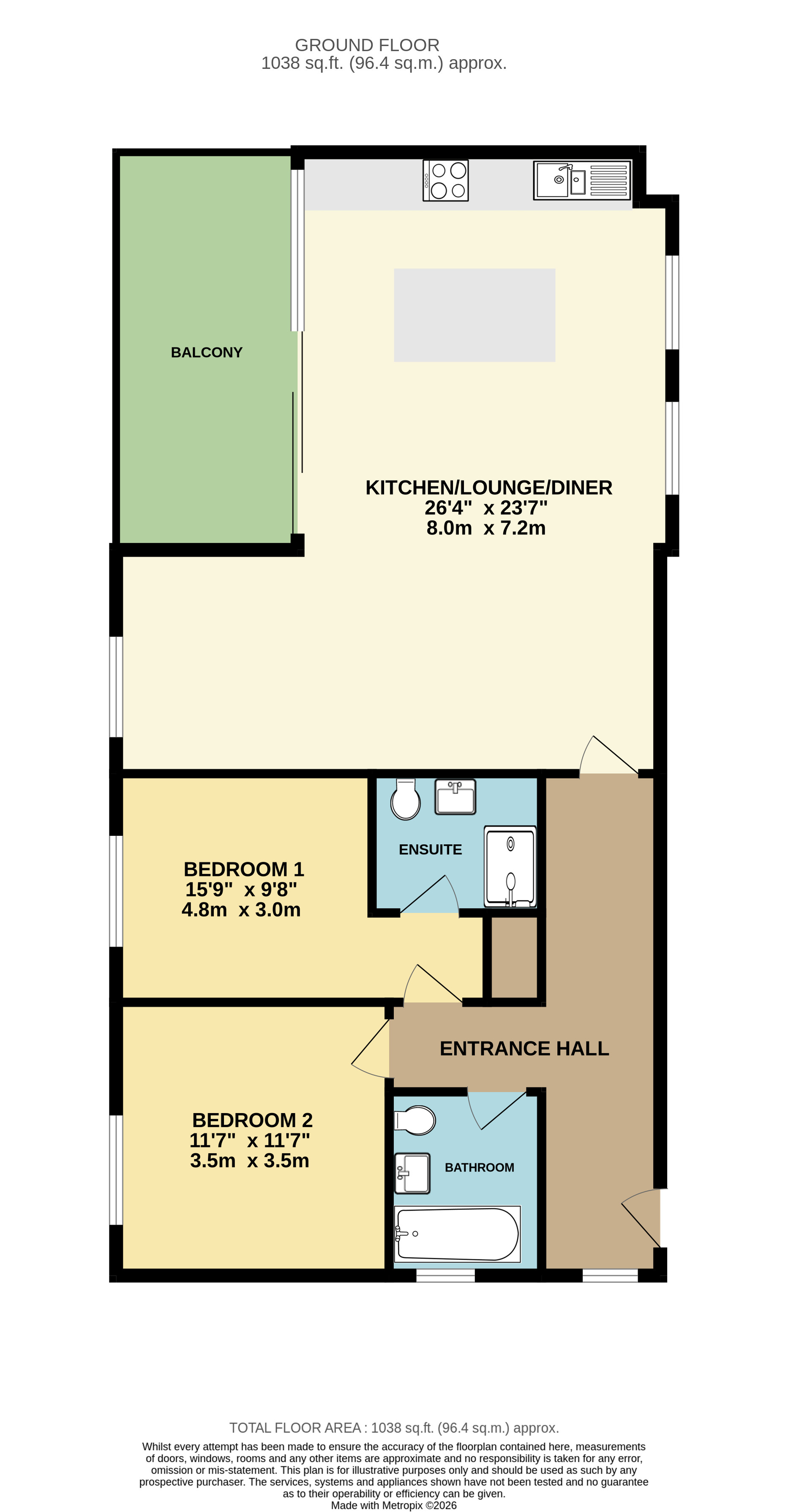 74 The Lightwell, 71, Cornwall Street, Birmingham floorplan
