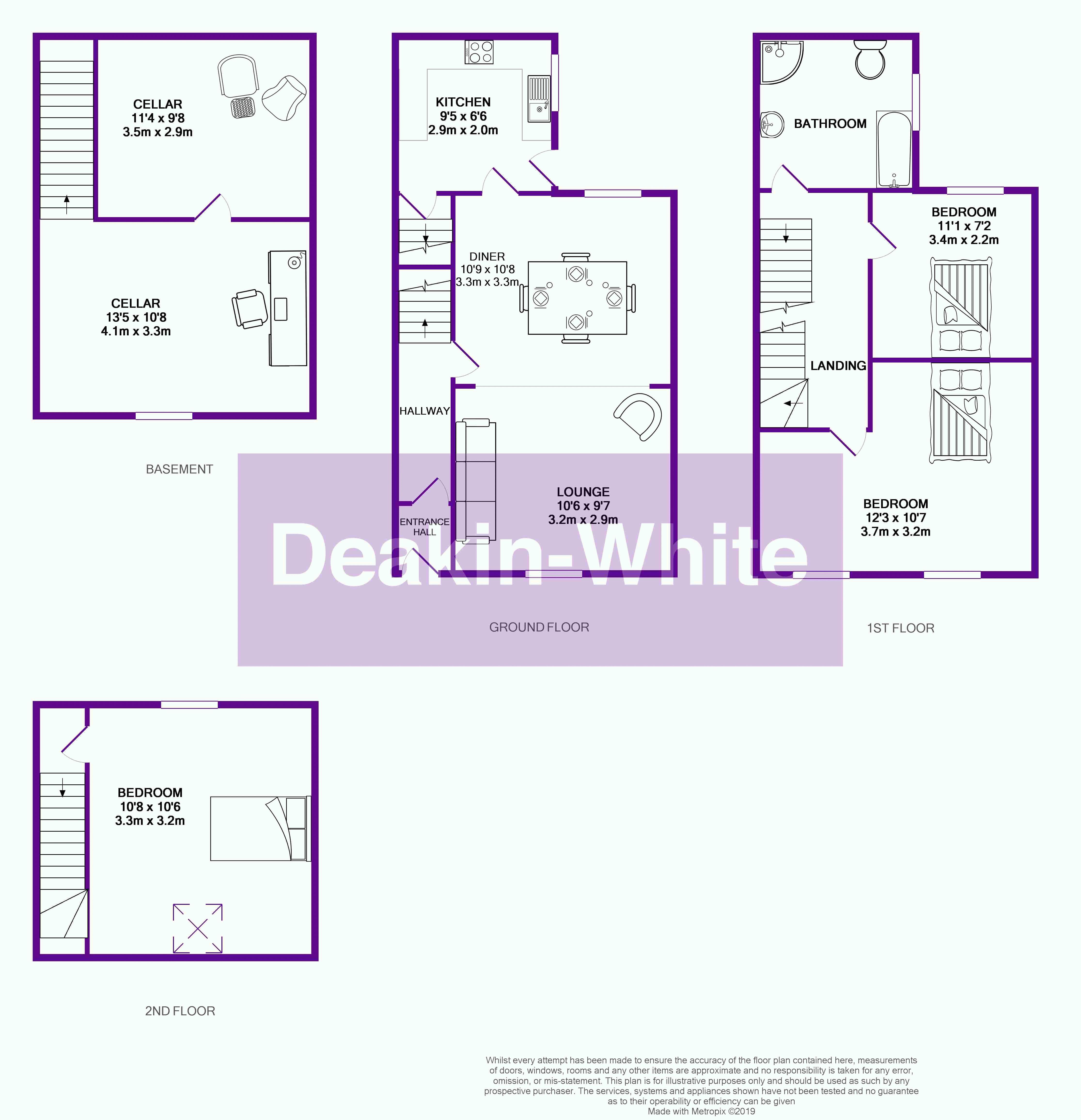 3 Bedrooms Terraced house to rent in Victoria Street, Dunstable LU6