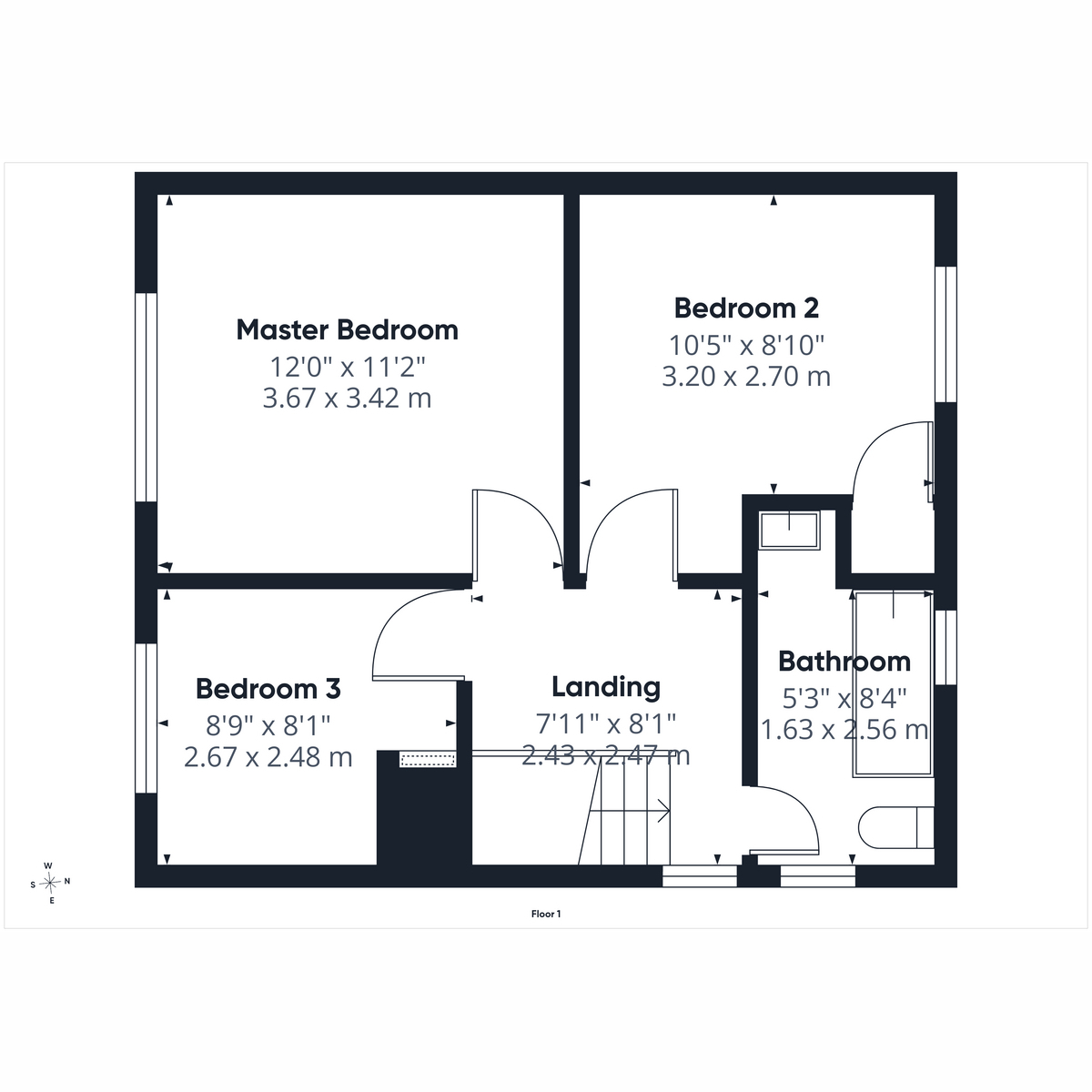 Garsdale Avenue, Washington floorplan