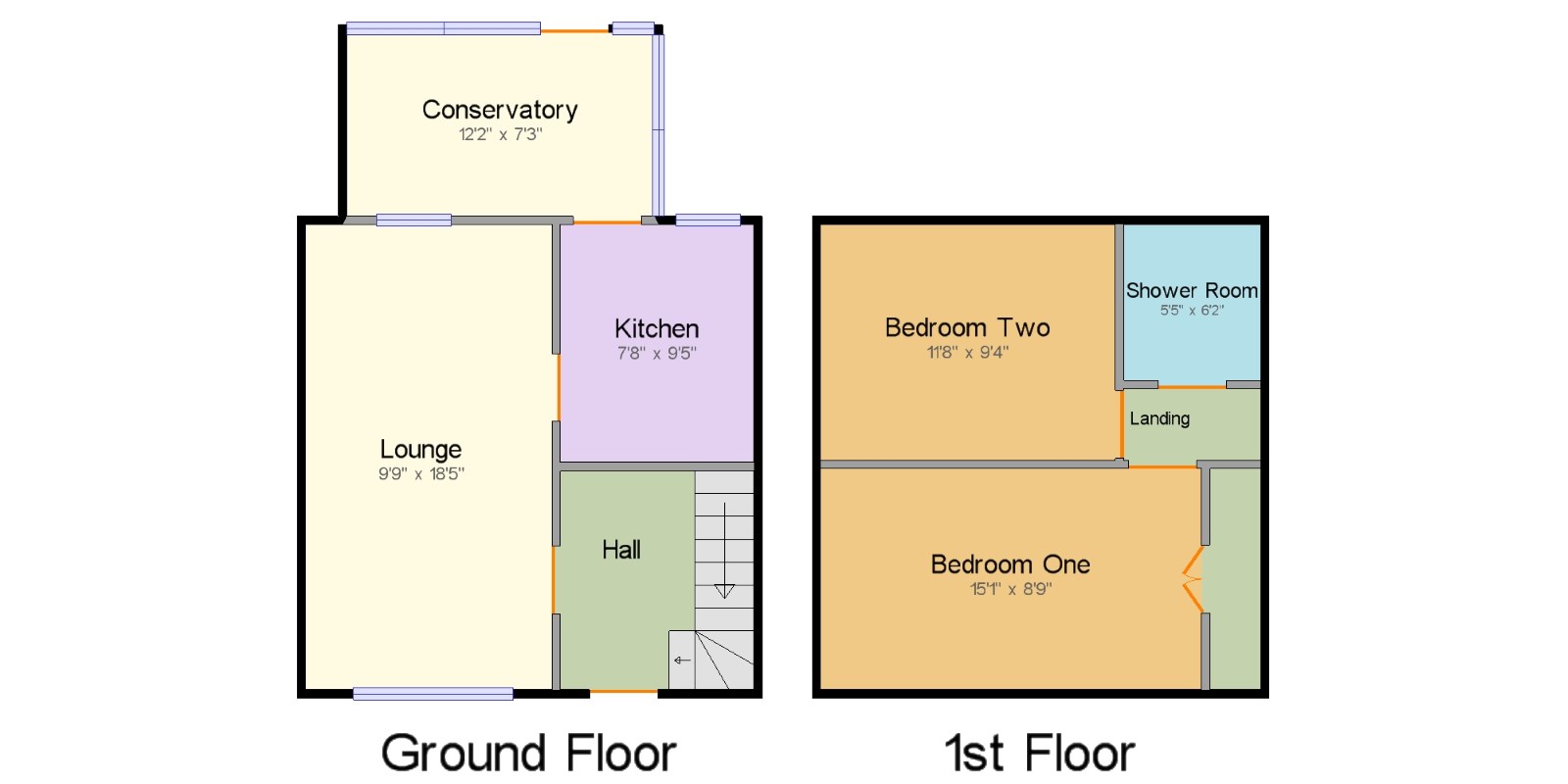 2 Bedrooms Semi-detached house for sale in Cawdor Crescent, Kirkcaldy, Fife KY2