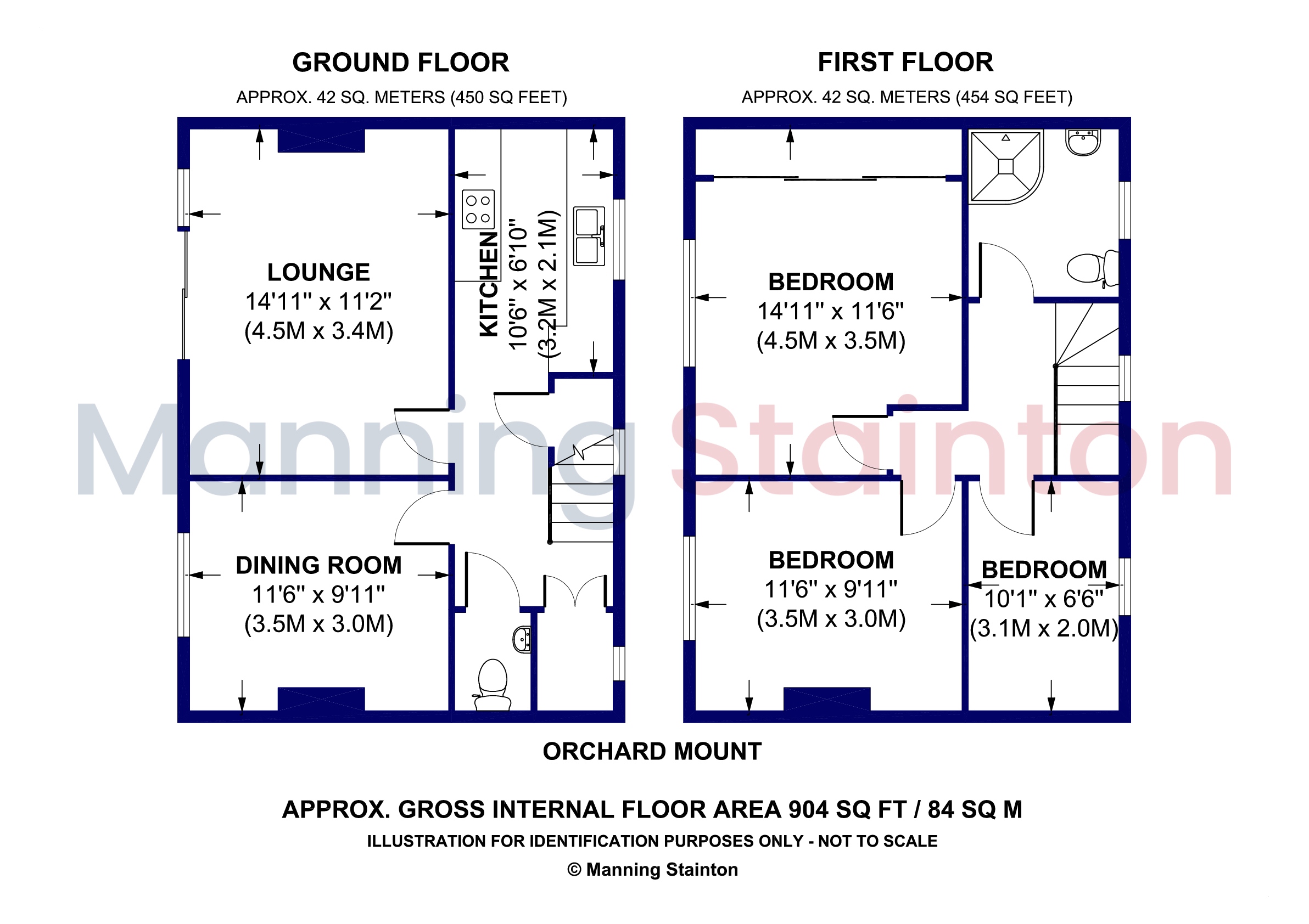 3, Orchard Mount, West Yorkshire floorplan