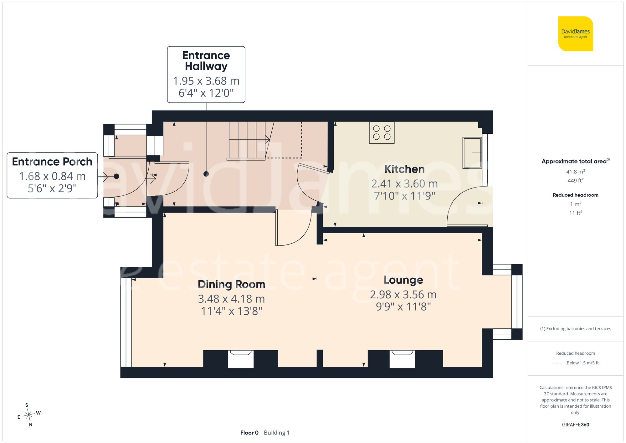 97 Porchester Road, Nottingham floorplan