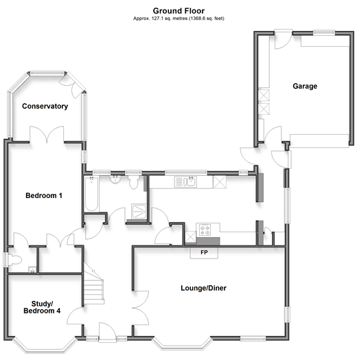 Grange Close, Merstham floorplan