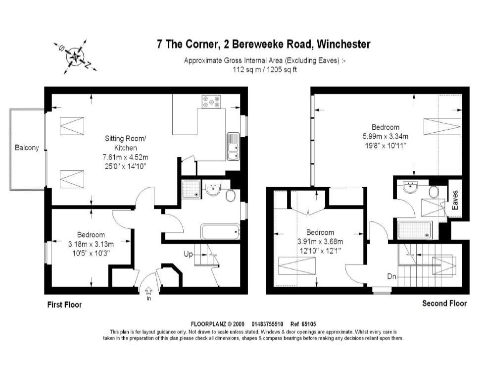 Bereweeke Road, Winchester SO22, 3 bedroom flat for sale 58648685