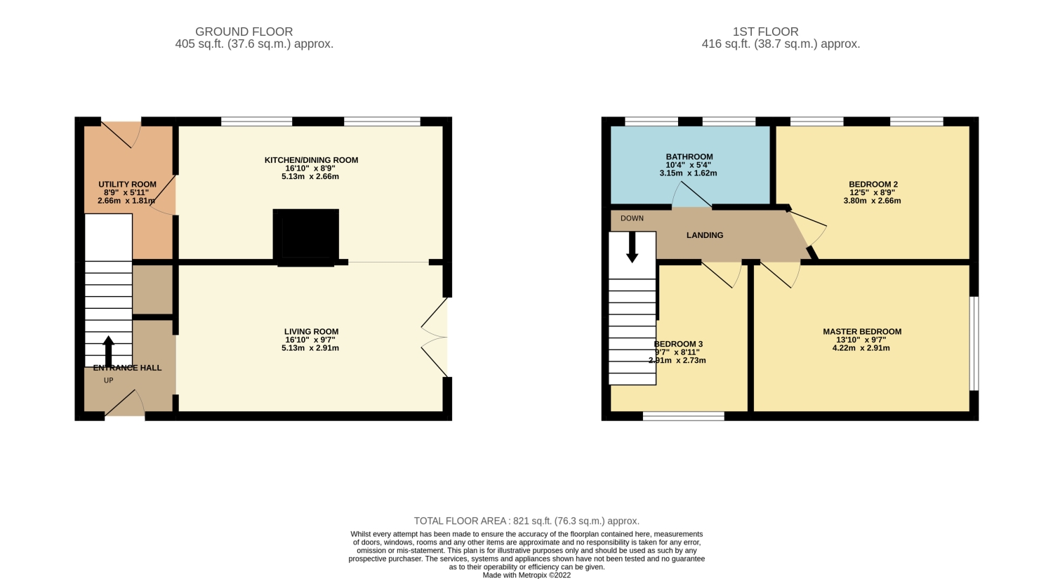 32, Woodgate Close, Stockport floorplan