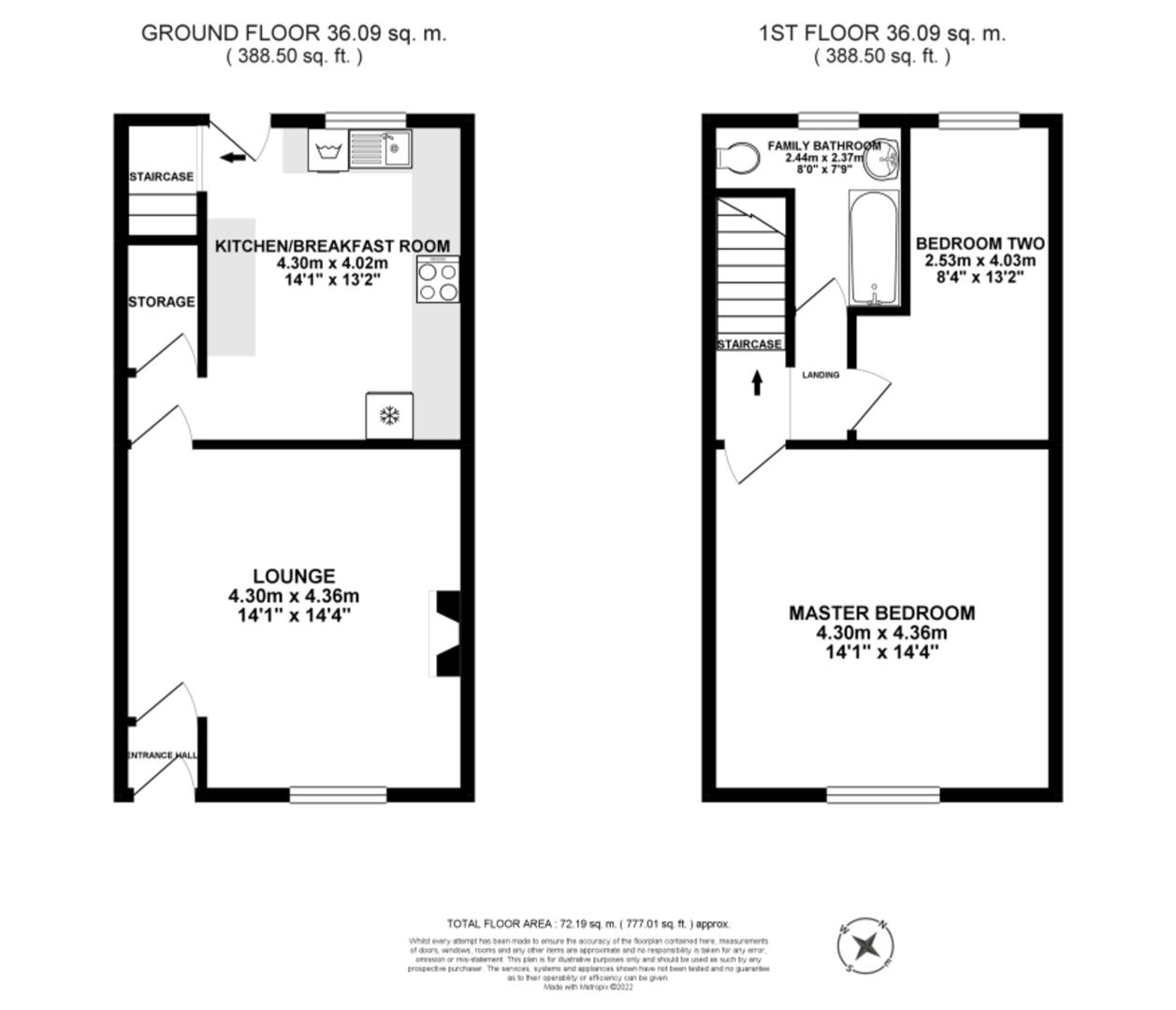 Pall Mall, Chorley PR7, 2 bedroom terraced house for sale 63117355