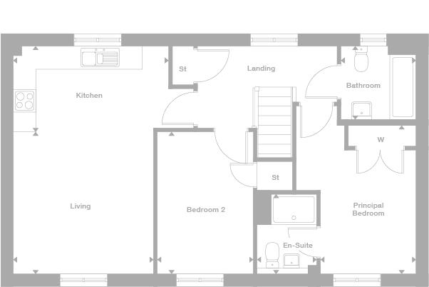 174, Boroughbridge Rd, York floorplan