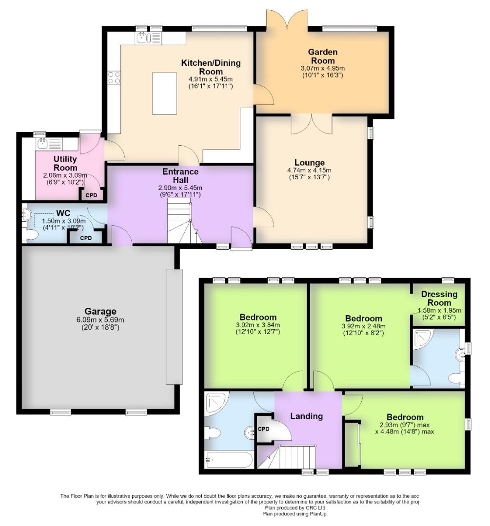 Woodlands, Old Road, Skipton floorplan