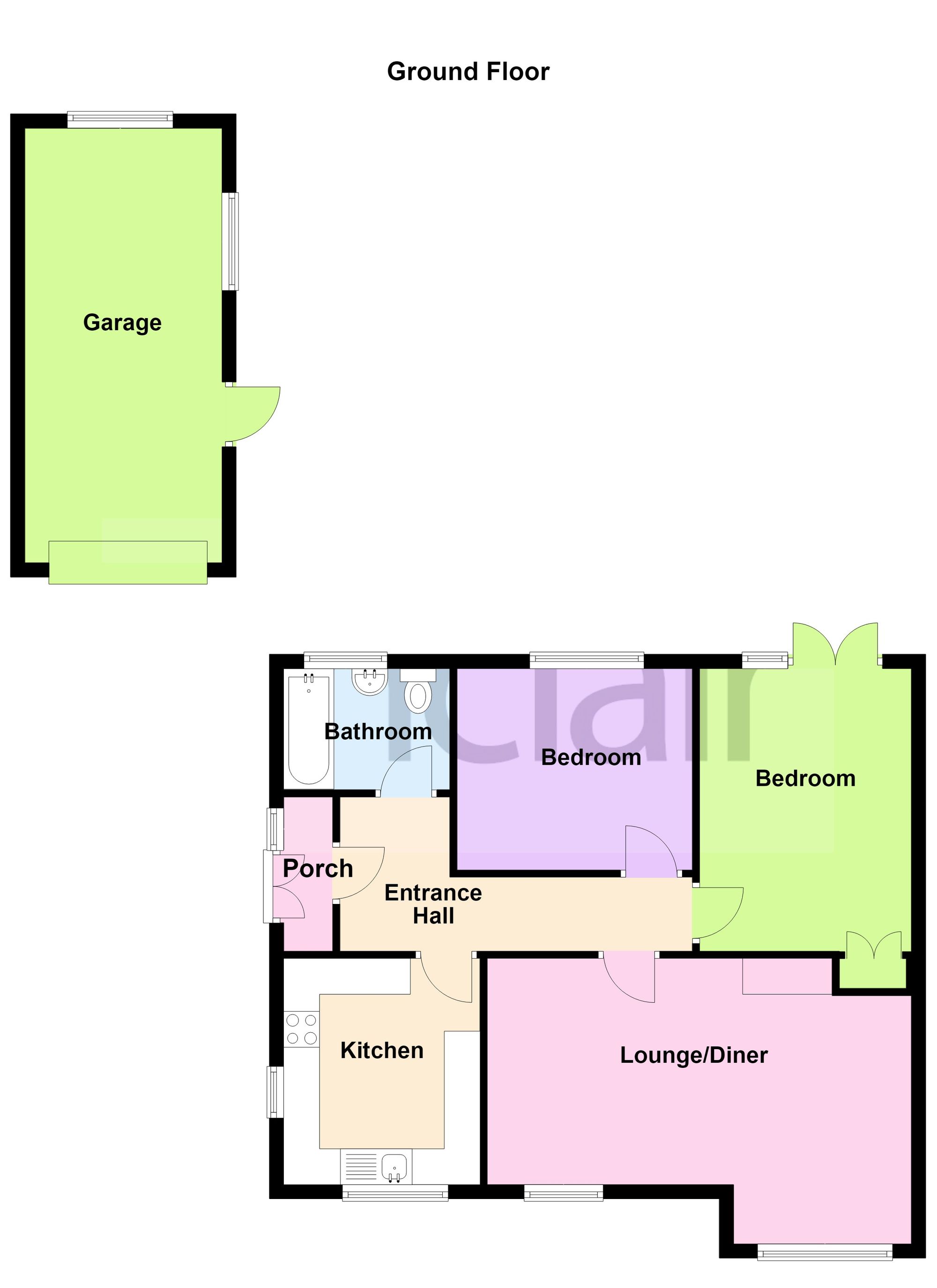 21 Wentworth Road, Coalville floorplan