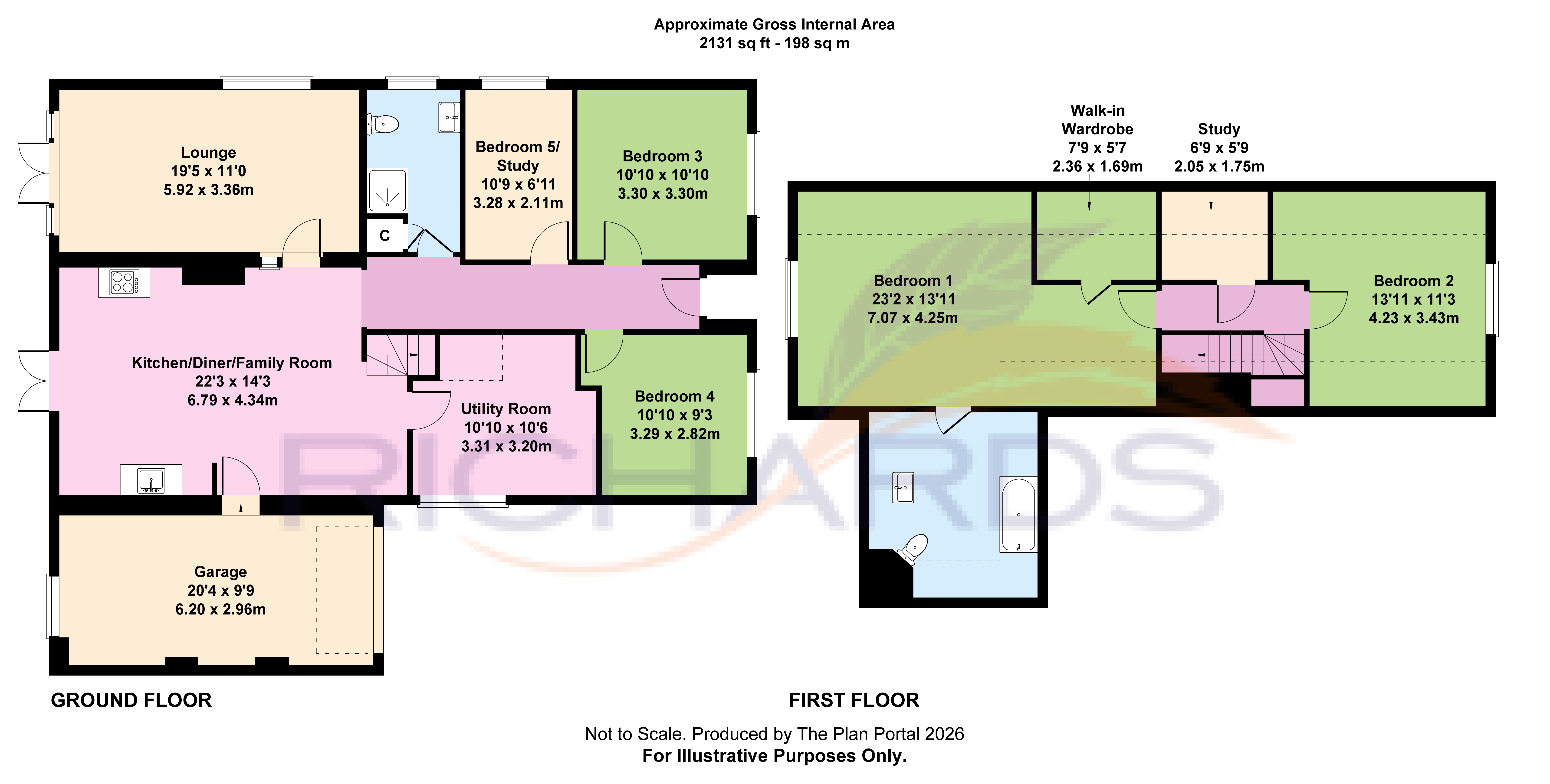 10, Blythe Road, Wimborne floorplan
