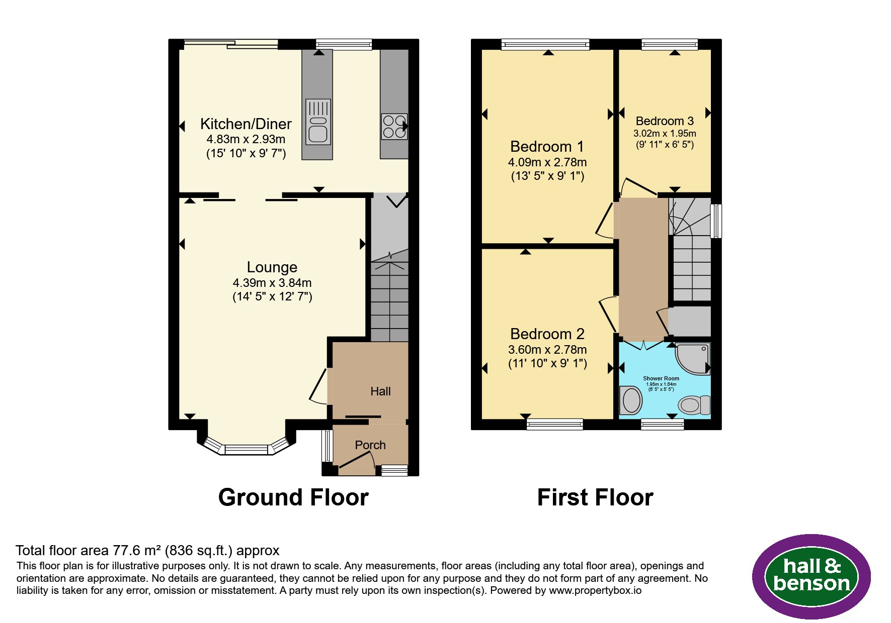 26, Ayr Close, Derby floorplan