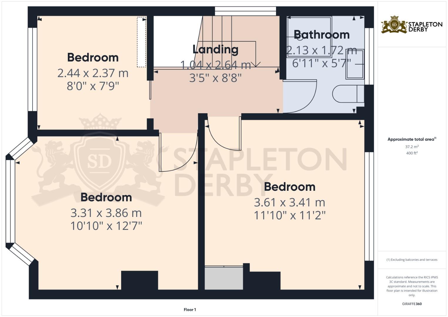 19, Derwent Close, Prescot floorplan