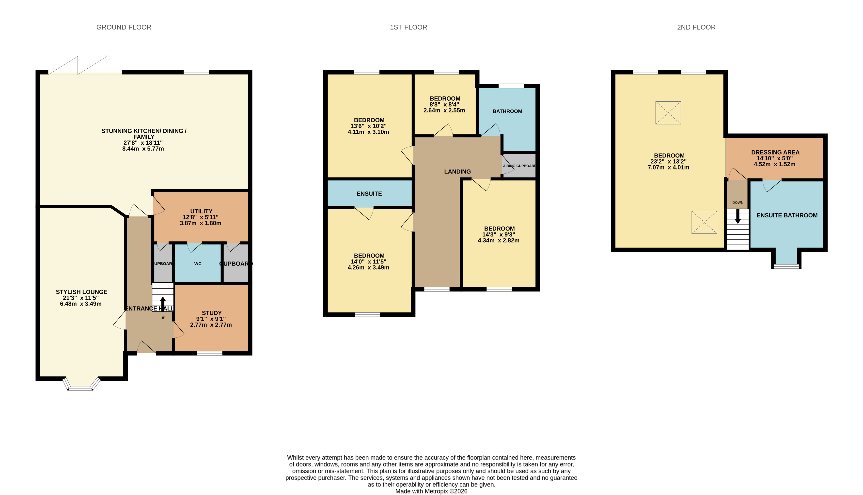1, Honeycope, Telford, floorplan