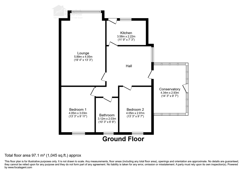 31, Severn Way, Kettering floorplan