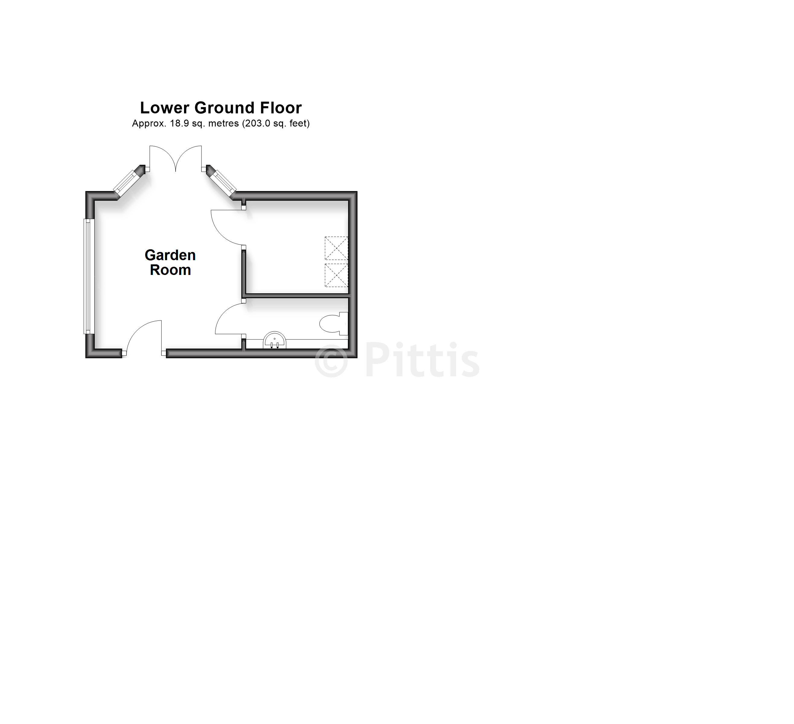 Fairlands, Colmar Way, Totland Bay floorplan
