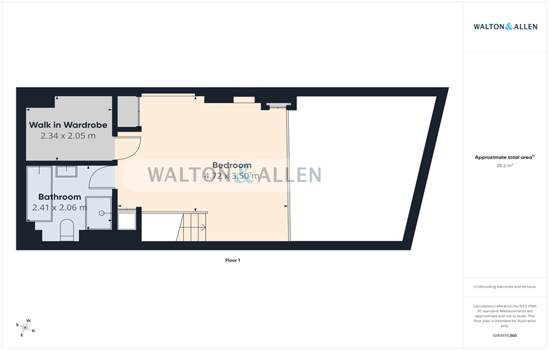 42, Crusader House, Nottingham floorplan