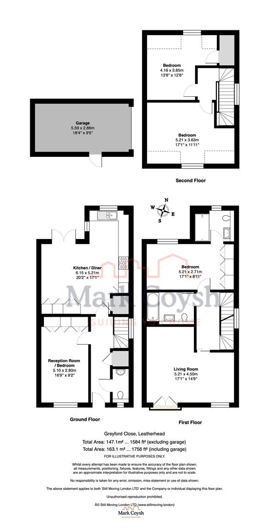 12, Greyford Close, Leatherhead floorplan