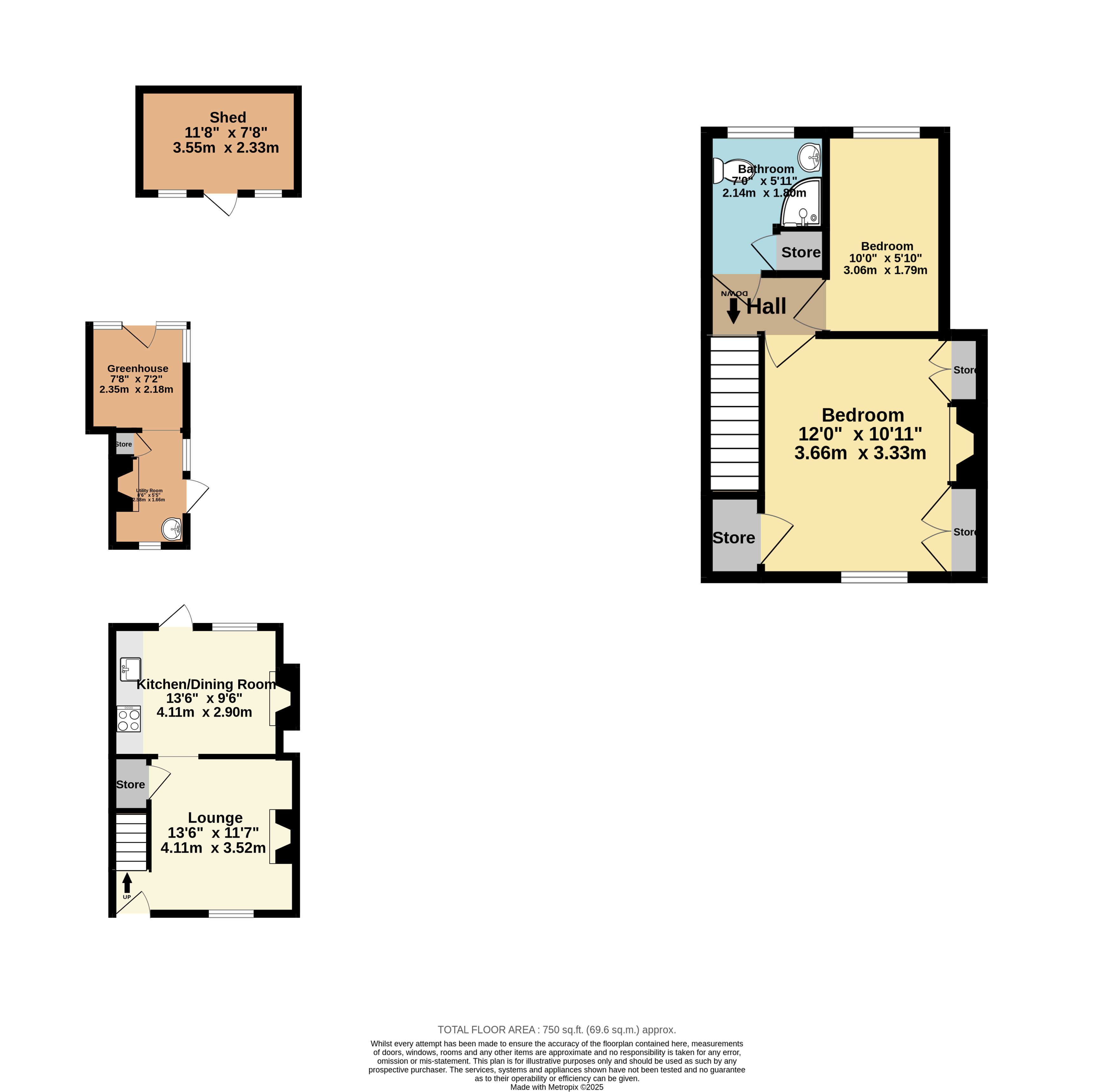 2 Monument Terrace,, Ruckinge Road, Ashford floorplan