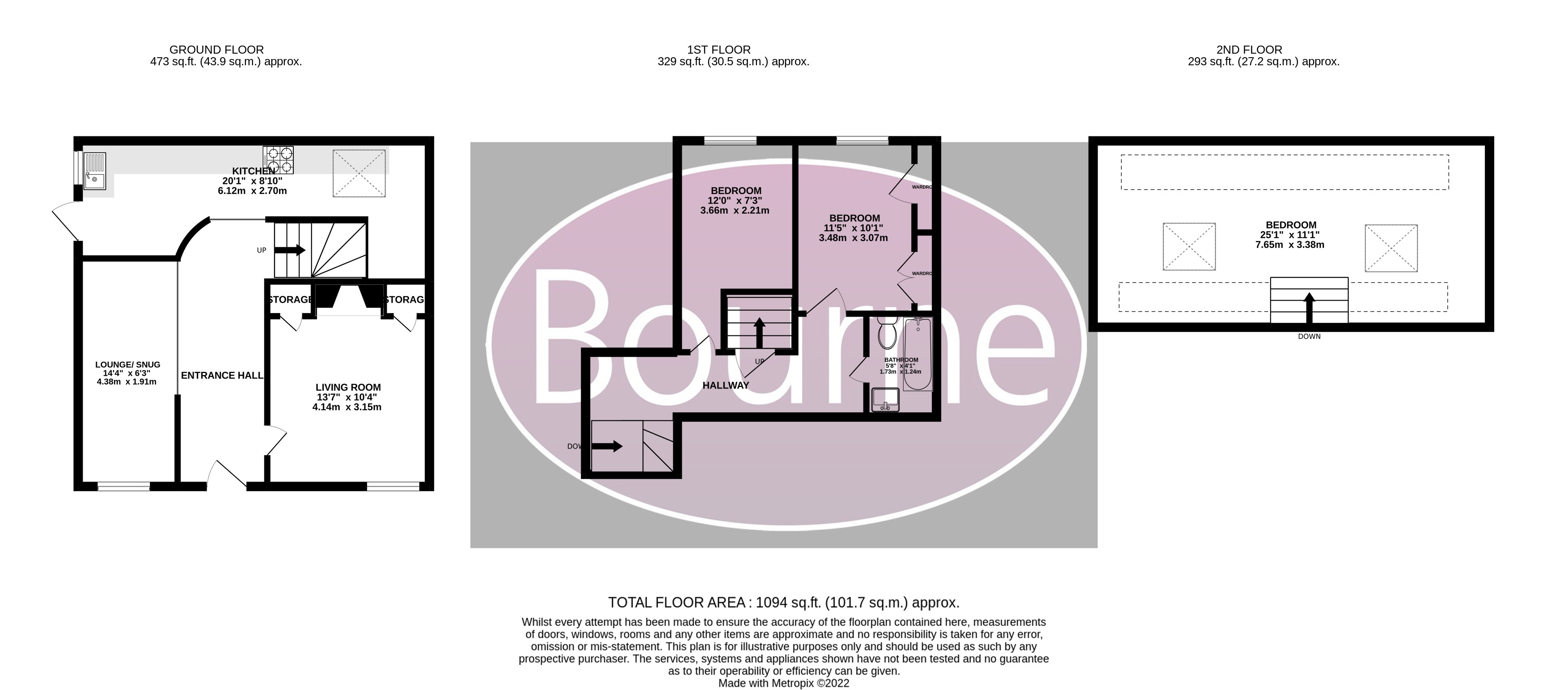 8, Sussex Road, Petersfield floorplan