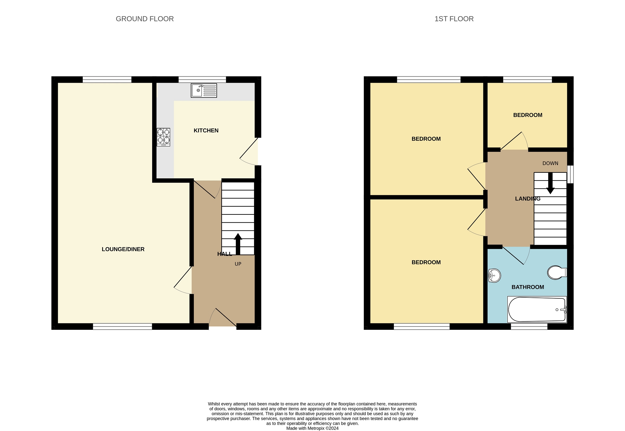 2, Vale Gardens, Ellesmere Port floorplan