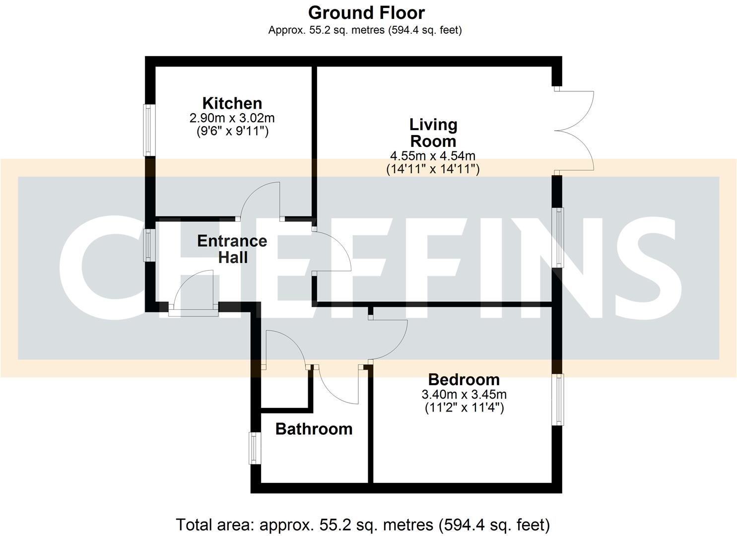 2 Oxford House, Ashlea Road, Haverhill floorplan