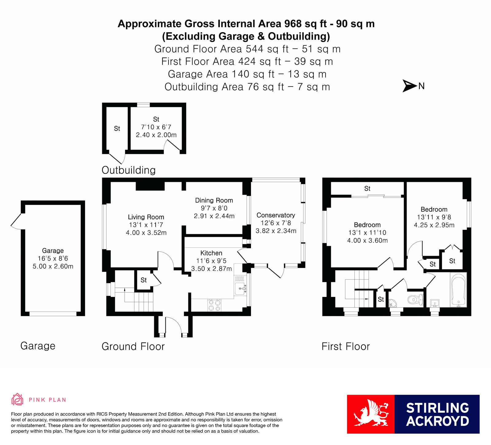 32, Charles Road, Surrey floorplan