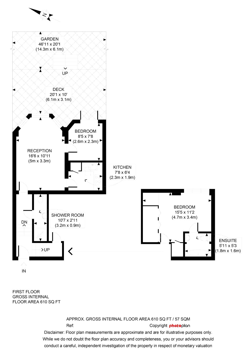 2 Bedrooms Flat to rent in Ferme Park Road, Crouch End, London N8