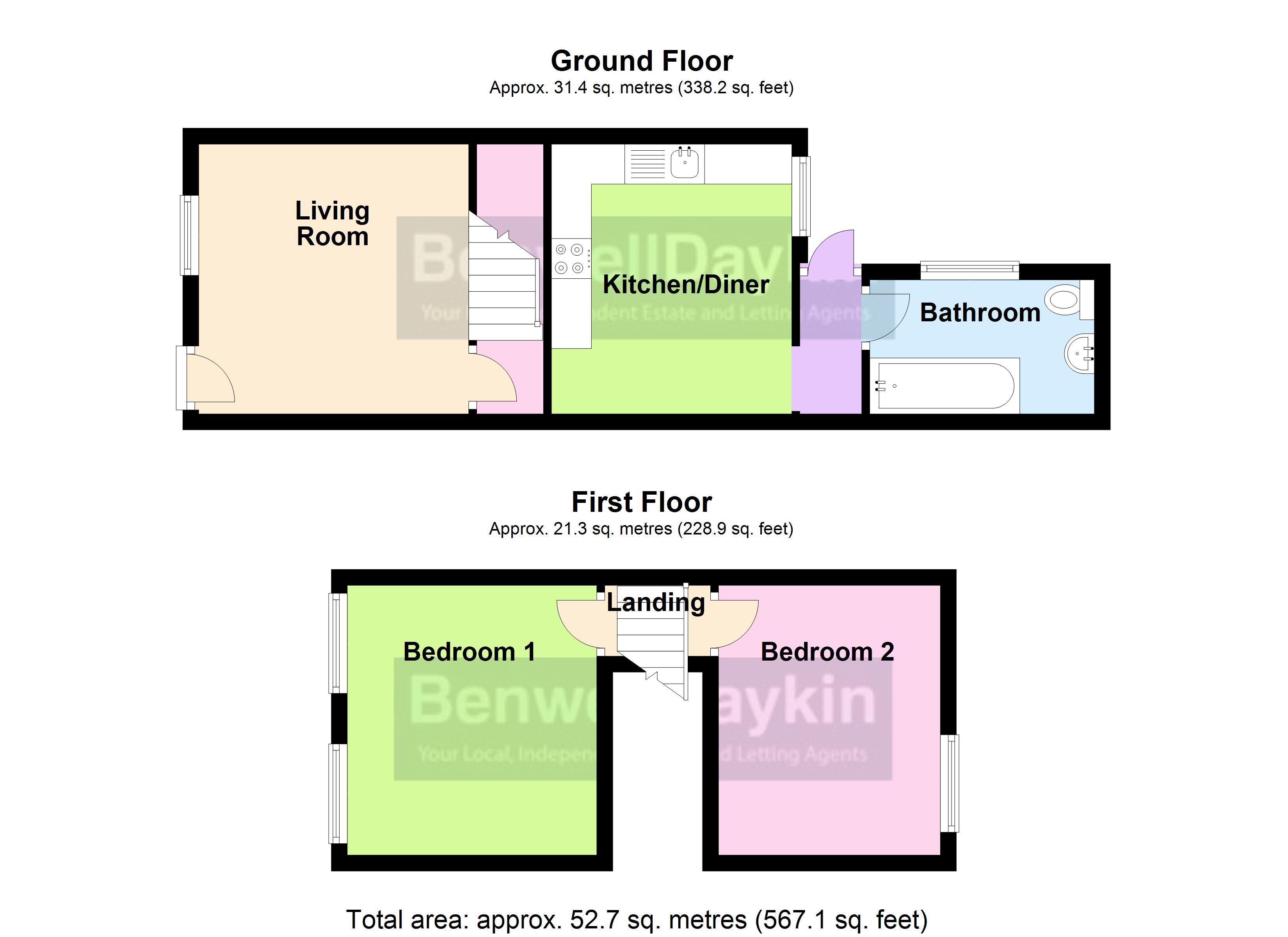 45, Thames Street, Nottingham floorplan