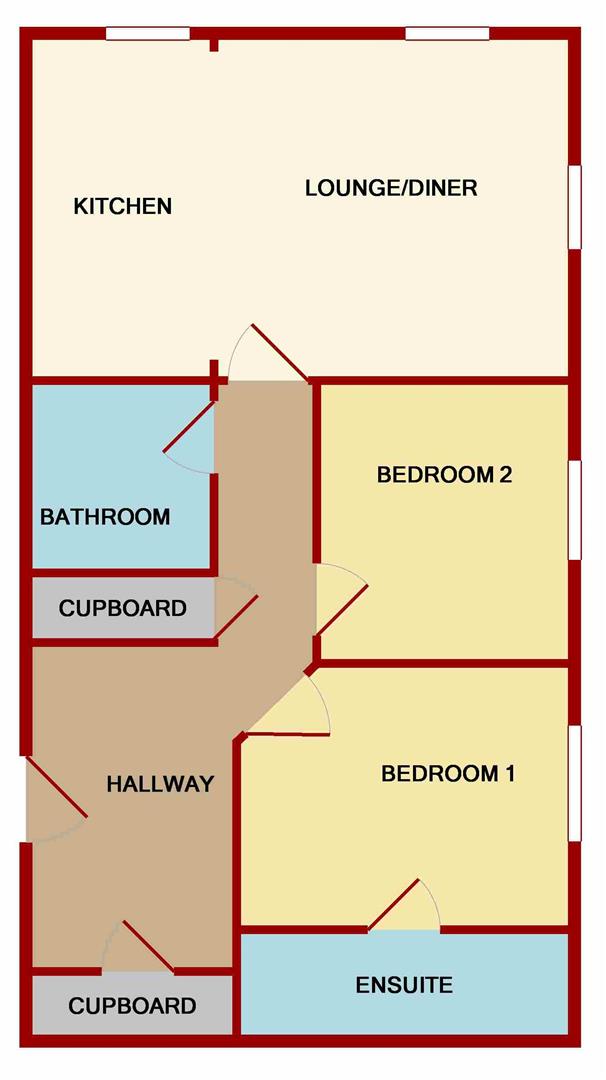 2 Bedrooms Flat for sale in Tuffley Lane, Tuffley, Gloucester GL4