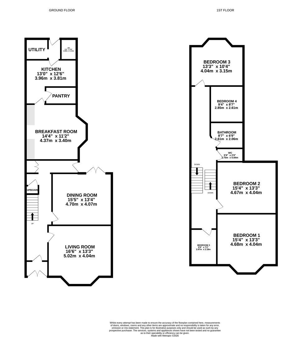 120, Marlborough Avenue, Princes Avenue, Hull floorplan