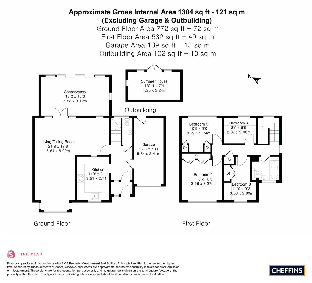 13, Tithe Close, Gazeley floorplan