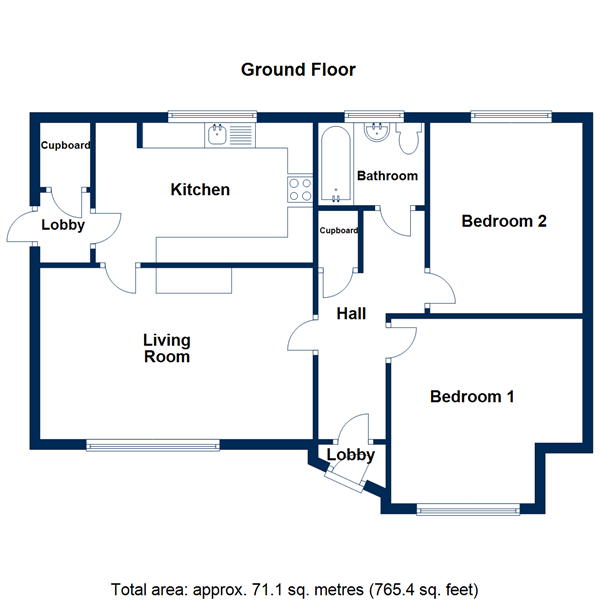 Fulbourn Road, Teversham, Cambridge CB1, 2 bedroom detached bungalow to