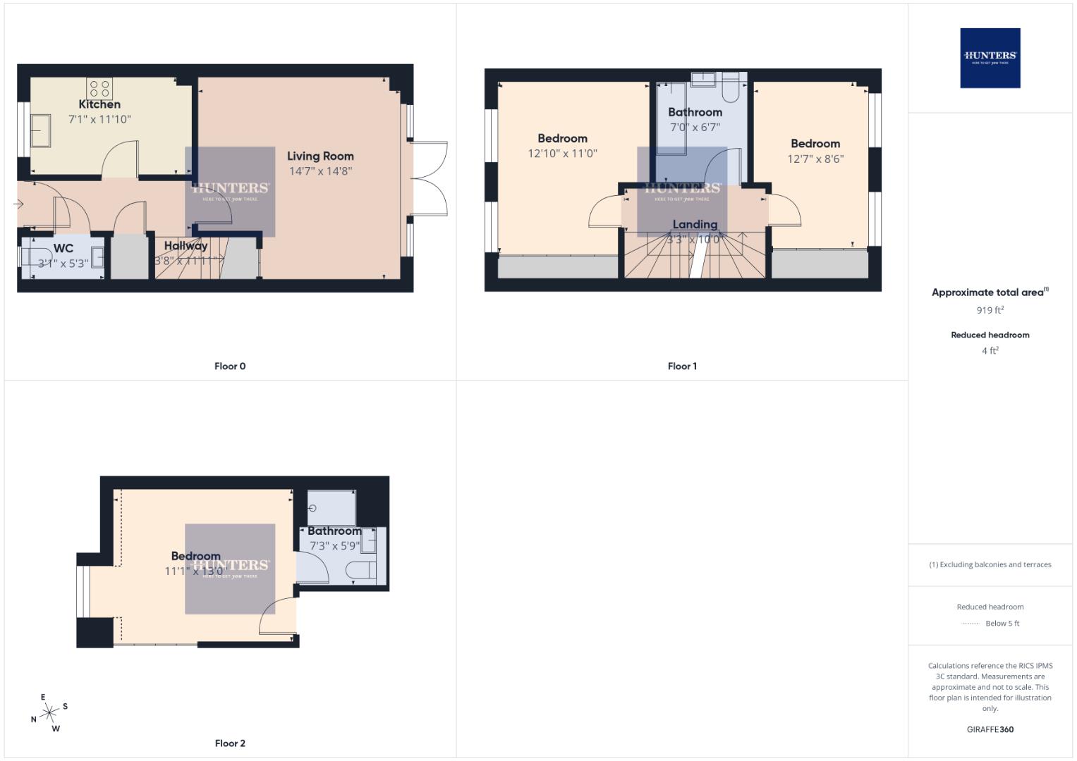 10, Meyers Close, Slough floorplan