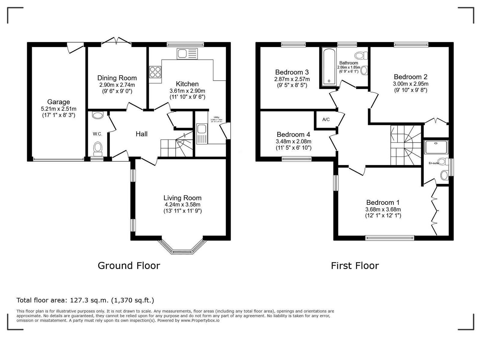 3, Delius Gardens, Horsham floorplan