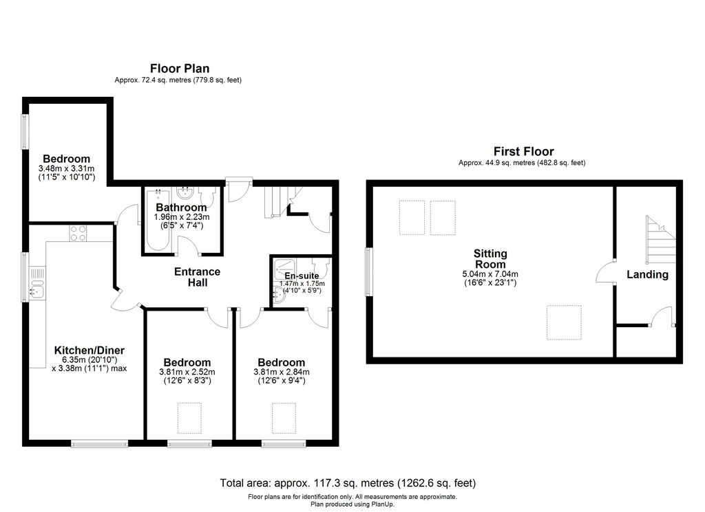 Branwell Lodge, Bradford floorplan
