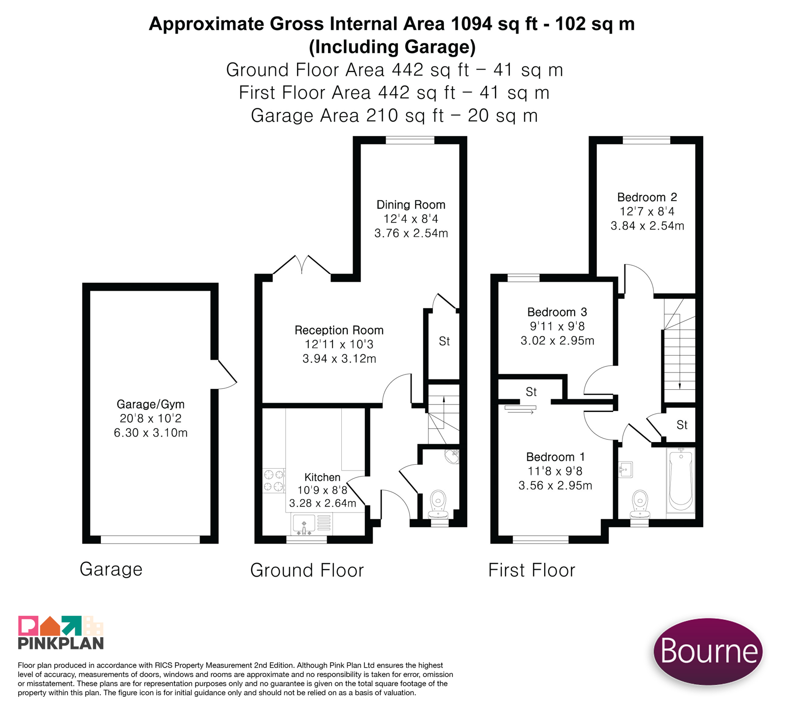 16, Shirnall Meadow, Alton floorplan