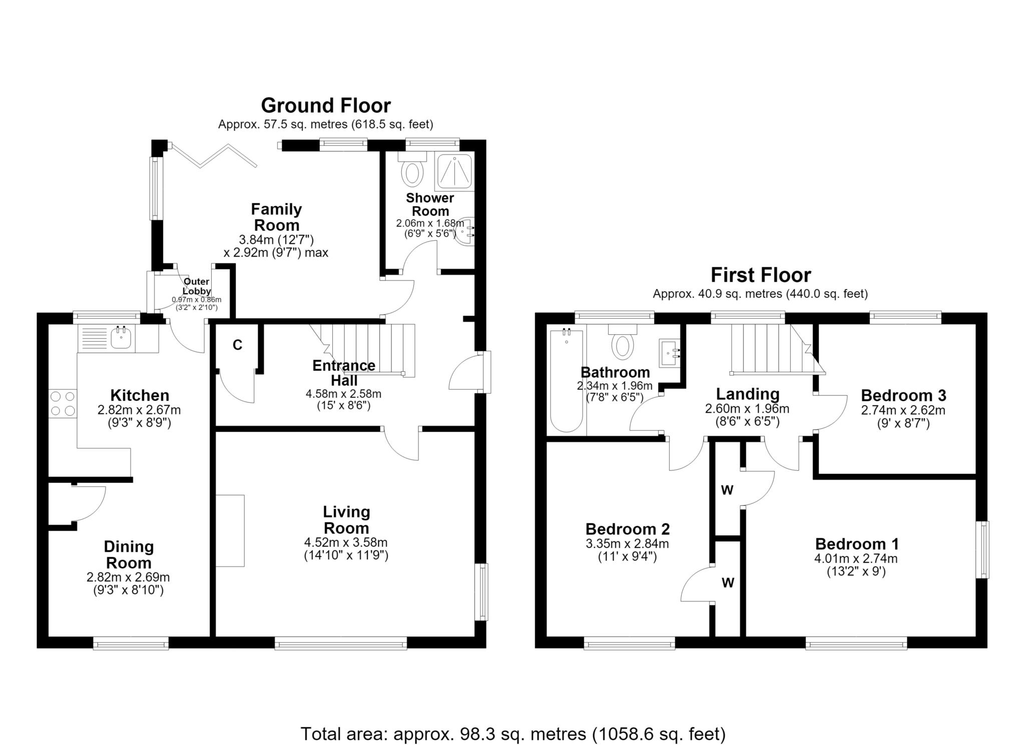 20, Wood Lane, Sonning Common floorplan