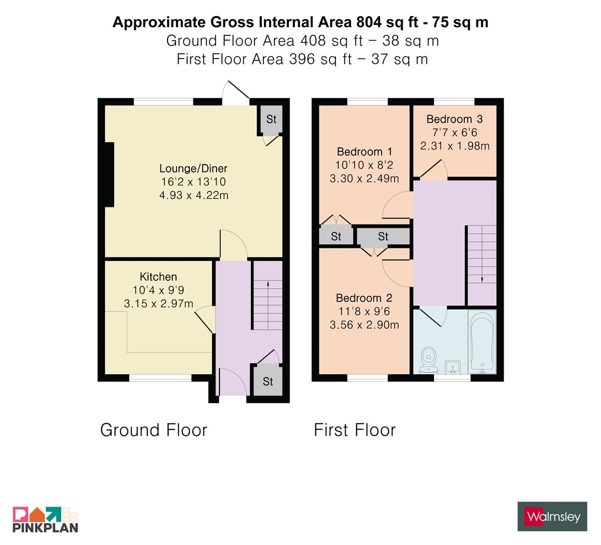40, Strathy Close, Reading floorplan