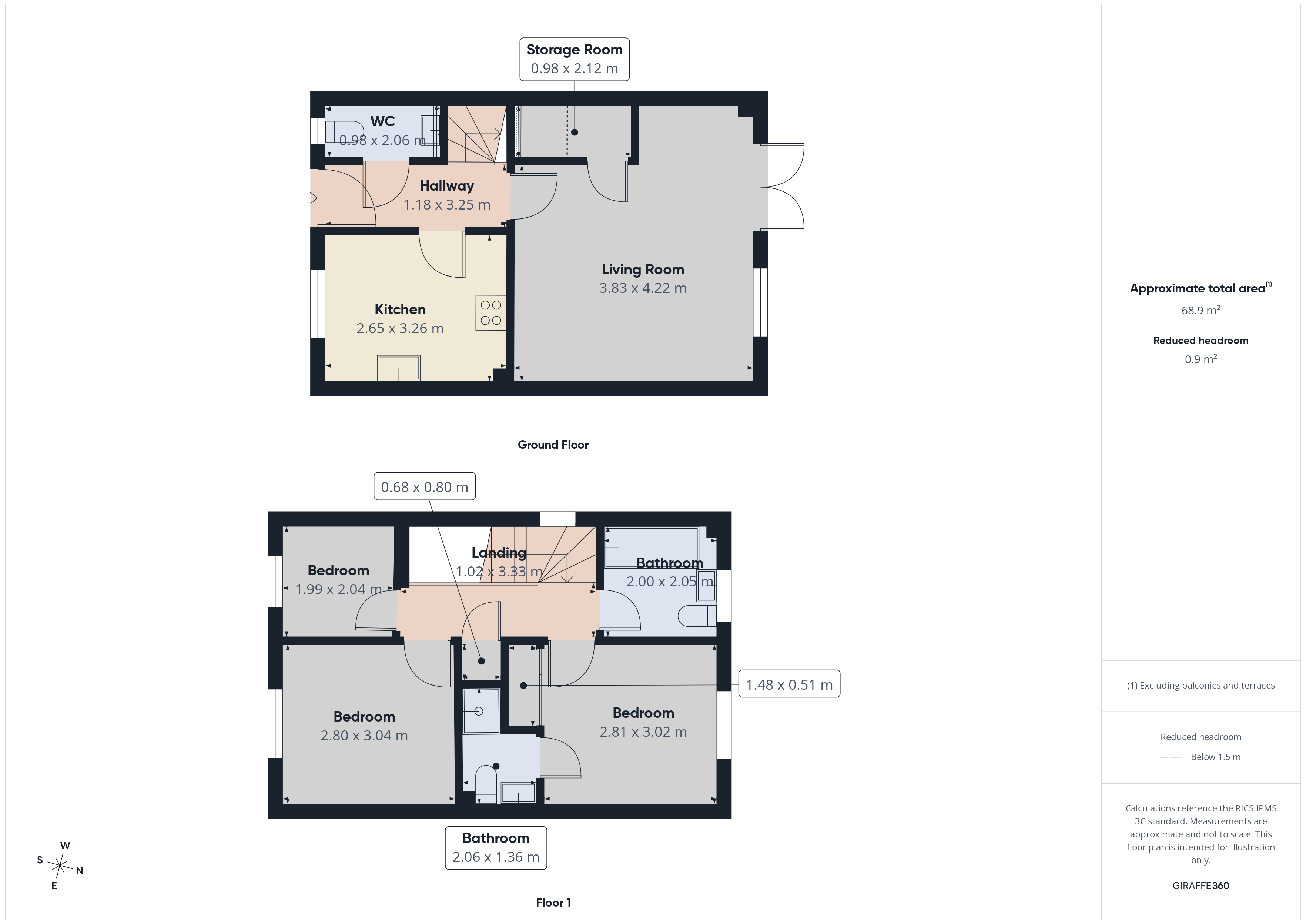 52, Perry Road, Bristol floorplan