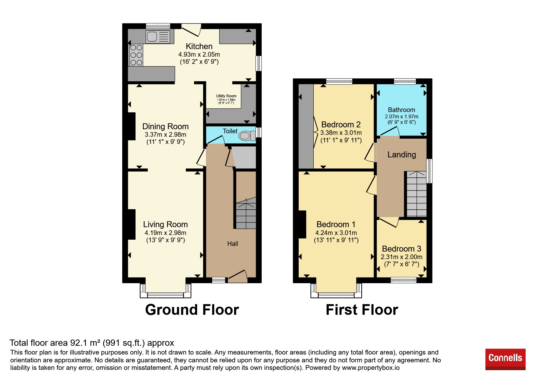 313, Tolladine Road, Worcester floorplan