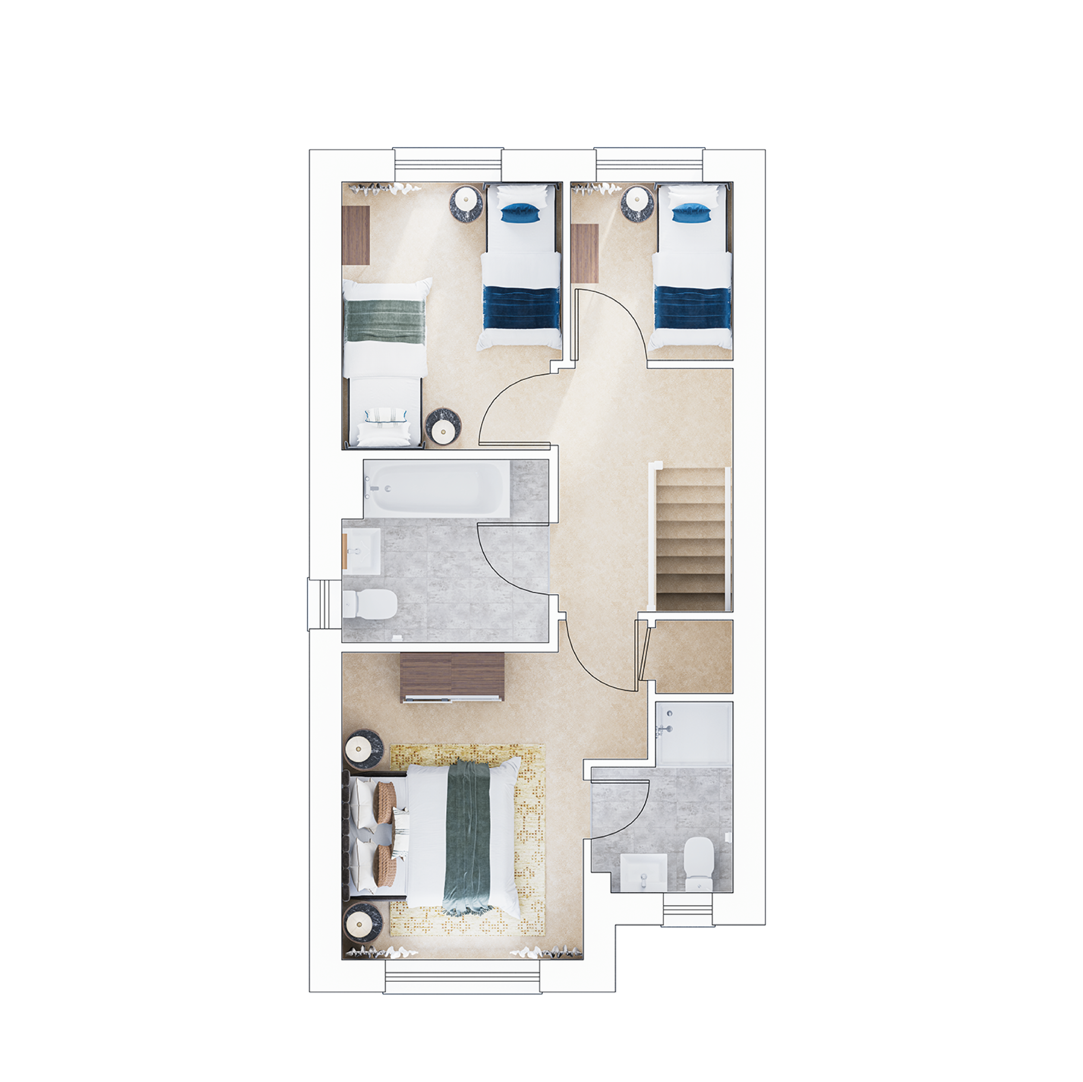Off Turner Avenue, Furness Gardens, Halifax floorplan