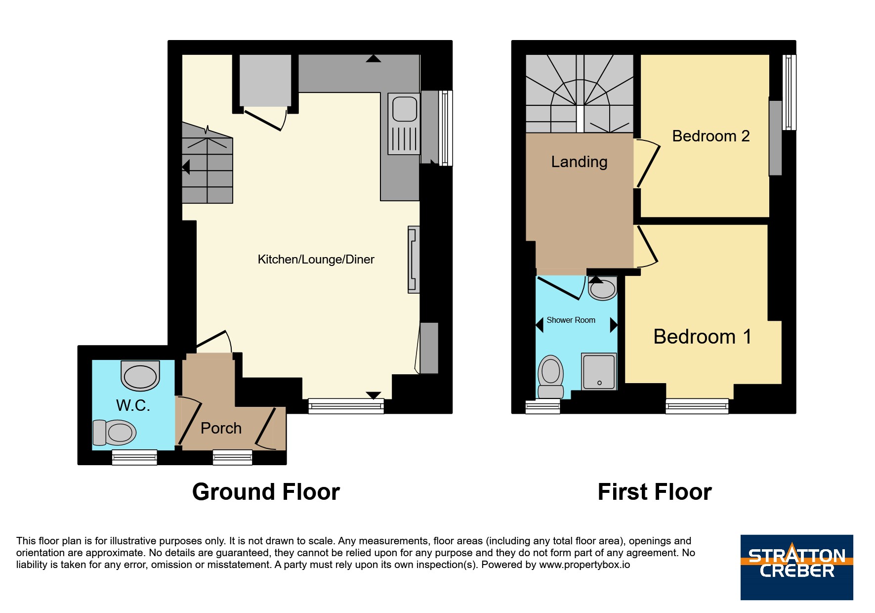 Sandbanks,, Bay Street, Cornwall floorplan