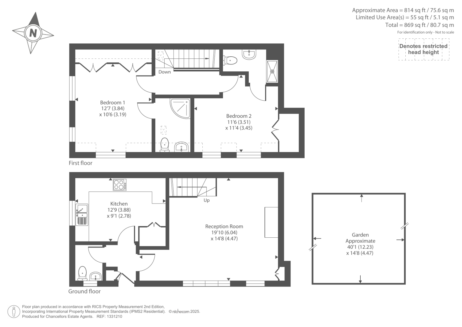 1, Oxford Court, Bicester floorplan